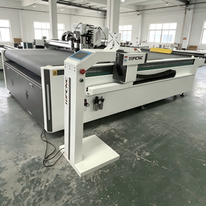 TOP CNC Automatic Electric Digital Flatbed Cutting Plotter Corrugated Box Carton Printing Slotting Diecutting Machine Pump Motor
