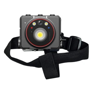 Intelligent Headlight Recorder 8000mAh 4G WiFi GPS 1512P Body Camera GPS GNSS with Laser Positioning Proximity Sensing