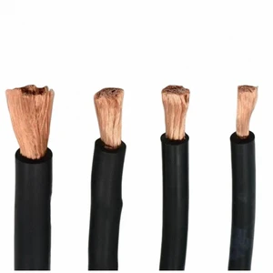Specialized High-conductivity Welding Cables. Rubber Cables Are Resistant to Oil and Flexible. Factory Direct Sales.