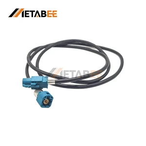 HSD LVDS Z Plug To Z Jack Straight Cable Assembly 50CM High Speed Car Camera Extension