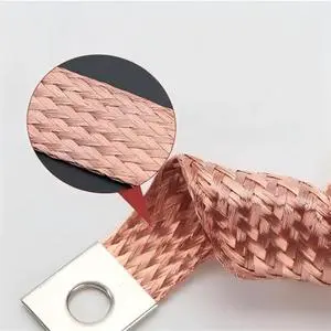 Custom Resistance Static Bonding Cable Factory ODM Custom Length Equalizing Ground Jumper For Global Importers