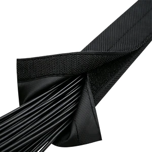 Eco-friendly Wear-resistant velcro Closure Cable protection Hook and Loop Magic Sticking Cable Sleeve