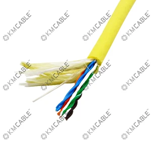 4 Core 2 Pair Twisted Pair Floating 24AWG 26AWG Waterproof Multicore ROV Tether Buoyancy Underwater Cable Power And Signal Cable