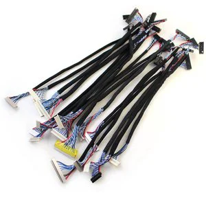 Custom Lcd Tv Lvds Extension Cable Electric Wire Cable Wires and Cables