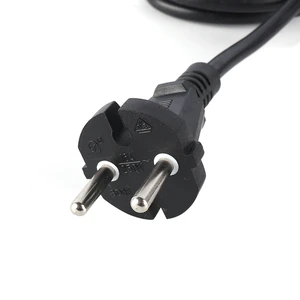 Supply Heavy Duty 6 Feet Tools Power Cord 16A 250V 2 Pin Power Plug Electric Cord Replacement Power Cord