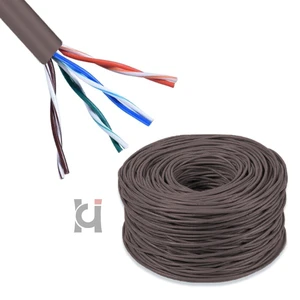 Factory Direct Supply Ethernet Cable Anti Interference Reliable Cat5e U/UTP Ethernet Lan Cable for Office Network Engineering