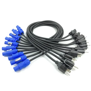 Ac Power Cord 3x2.5mm SJTOW Nema Plug Industrial Equipment Use 15A PVC Wire