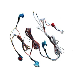 Custom Electronic Home Appliance Wire Harness with Tinned Copper Conductor Standard AWG Gauge 100% Tested for Washing Machines