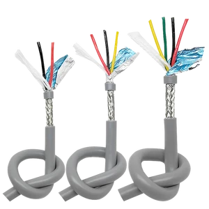Lszh Shield Control Cable LiYCY 10 12 24 Core 0.5mm 0.75mm Flexible Multi Core Cable Wire