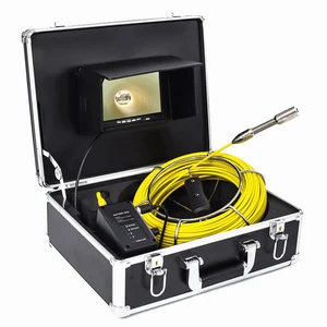 7 Inch HD Full View LCD Monitor Waterproof Camera Cable CCTV Sewer Inspection Camera System for Pipeline Inspection