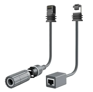 Gen3 RJ45 Starlink Cable Extension RJ45 Female Connectors Designed for Starlink V3 Dishy and Router Starlink Accessories