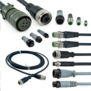 Factory-Direct T-Type 3-Wire Cable Connector Waterproof for Industrial Automation Sensors