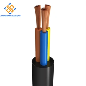 IEC 60227-53 RVV Stranded PVC Heavy Duty Flexible Cable 300/500V IP68 Oxygen-free Copper For Industrial Machinery & Power Tools