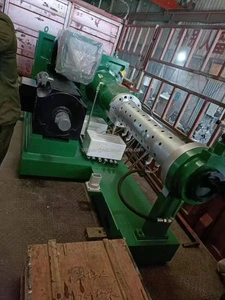 Automatic Cold Feed Silicone Rubber Profile Gasket Cords Extruder Machine