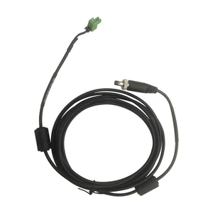 DC5525 Industrial Power Cords 2-Core Extension Connection Harness Anti-Interference Magnetic Ring Female IEC End Type Both Ends
