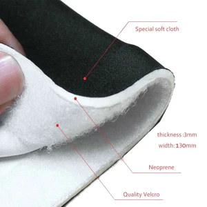 Neoprene Cable Cover Organizer, Cuttable Neoprene Wire Sleeve for Home Office Wire Hiding