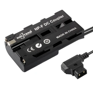 DK-415 NEW D-TAP Coiled Cable To Half Decoding DC Coupler NP-F550 F550 For Fill Light Monitor Equipment With DC 5.5mm Female