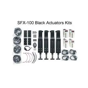 SFX-100 or SFX-150 Linear Actuator Kit Assembled AASD-15A Driver
