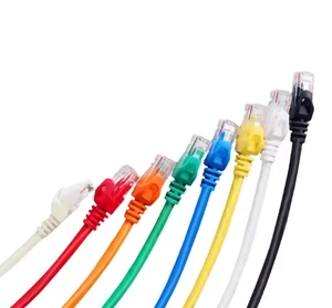 RJ45 Cat6 Plug-in Cable 0.2m 0.5m 3m 20m 40m Customized Hot Sell Patch Cord Rj45 Cat5e Cat6a
