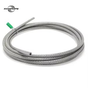 Wire Rope Anti Twisting Galvanized High Carbon Steel PVC Coated EN Standard Welding Cutting Bending