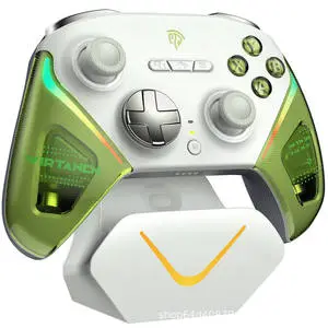Wireless Tri Mode Gamepad Hall Effect Joystick Six Axis Gyro Anti Drift for Switch Android IOS PC