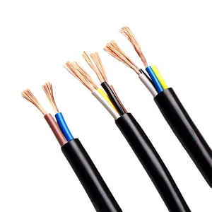 Factory Direct Wholesale Multi-core Flexible Shielded signal Cable Control Cable 2/3/4/5/6/7/8/10 Cores or More RVVP 5*0.2