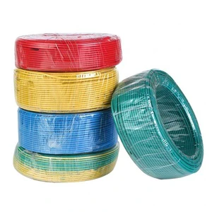 Good Quality Custom Factory Wholesale Solid Conductor Overhead Use PVC Insulated Non-Sheathed House Cable Hard Household Wire