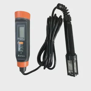AZ8413 Moisture Meter Dissolved Oxygen for Test Pen Split Type Cable Probe Rod Salinity Alkali/Acid Detector Concentration
