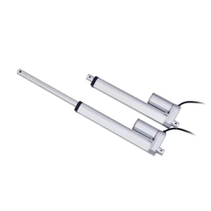 10~1500mm High Quality Brush DC Motor IP54 1500N to 100N Fixed by Upper and Lower Holes Electric Linear Actuator DC Motor