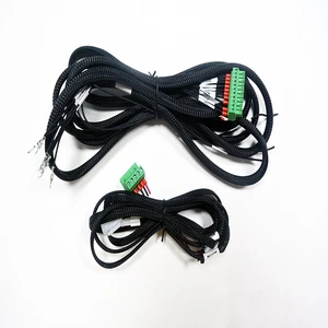 OEM Custom Wiring Harness Copper Conductor PVC Nylon PTFE Insulation Cable Excavator Monitors Vehicle Equipment Electronic Car