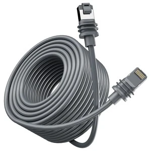 33FT/30FT Waterproof Replacement Cable for Starlink Gen3/V3/V4/Mini - Outdoor Ethernet Network Extension Cord (Gray)