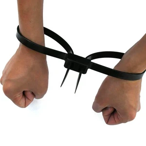 Plastic Ties Double Lock Self Locking Nylon 66 Nylon 6 Cable Tie Wire High Strength Zip Ties