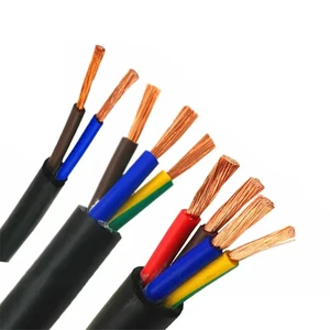 ZC-RVV Multi-core Flame-retardant Wire 1mm 1.5mm 2.5mm 4mm 6mm Residential Engineering Control Soft Core Pure Copper Cable