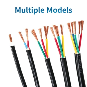 Environmentally Friendly, Flame-retardant KVVR Control Cable, 2/3/4/5/6*1.0 Mm² Multi-core, for Building Access Control Systems