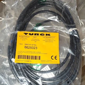 Brand New Original TURCK WKC4T-5/TEL Connection Cable Suitable for Industrial Automation, Available in Stock