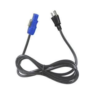 US NEMA 5-15P To PowerCON NAC3FCA Stage Light Cable | 15A 250V Heavy-Duty Power Cord For Lighting