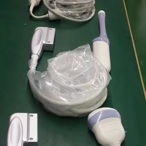L64 Linear Ultrasound Probe Crystals/Cable/Lens/Strain Relief/Cap/Dome/Motor/PCB Repair Replacement Electric Plastic for Hitachi