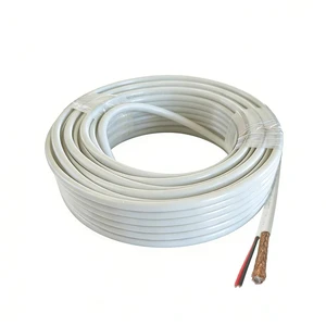 18awg Digital Coaxial Cable Waterproof High Performance Cost Effective 305m 1000ft RG59 75ohm Power CCTV CATV Camera