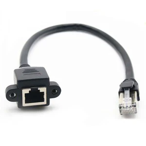 Cantell 0.3M Ethernet Internet Network LAN RJ45 Male to Female Extension Cord Cable