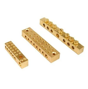 Customized Aluminum Screw Bar Link Bar Terminal Block Connector Aluminum Mechanical Lug for Export Sale