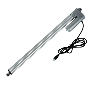 3000N Stroke 300mm Permanent Magnet Brush Electric Linear Motor 12V 24V for Industrial Home Appliance Smart Home Lifting Systems