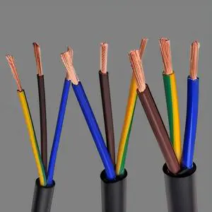 300/500V RVV Flexible Multi-Core PVC Control Cable for Indoor Wiring and Building Automation