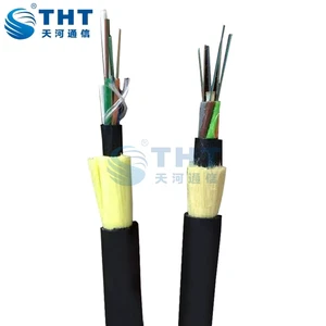 Made in China ADSS G652D Aramid Yarn FRP Reinforcement Fiber Optic Cable