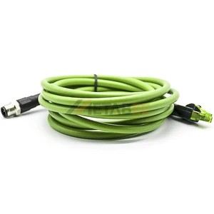 M12 Cablcode D Cable Code Power Cable Waterproof To RJ45