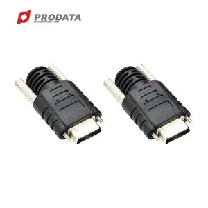 Highly Flexible PRODATA SDR to SDR Cable for Industrial Camera Electronics RoHS/Reach/ for up to 8W
