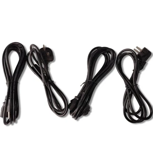3 Pin Power Cord ODM/OEM Custom End for Computer Industrial Equipment Copper Conductor PVC Insulation for Auto Electrical
