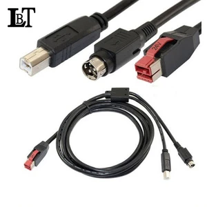 3M 24V/12V M USB Power Din 3P Male To