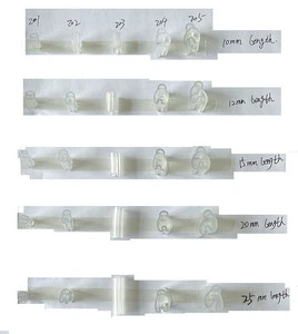 Transparent Special-Shaped PVC Number Tube for Cable Marker Electrical Equipment & Supplies Wiring Accessories