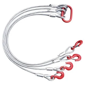 Steel Cable Suspension Cable Thimble Eye Steel Wire Rope Slings