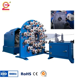Polyvinyl Chloride Wire Cantilever Single Cable Twisting Machine for USB Cables